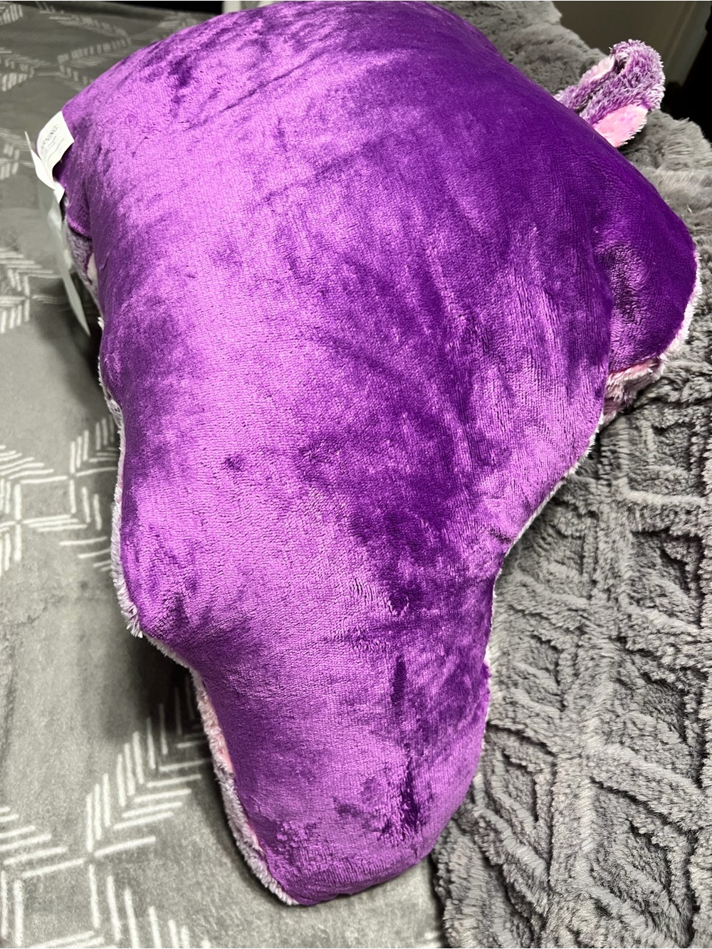 The Big One Kids Backrest Plush Gamer Girl Game On Back Support Pillow - Picture 4 of 6